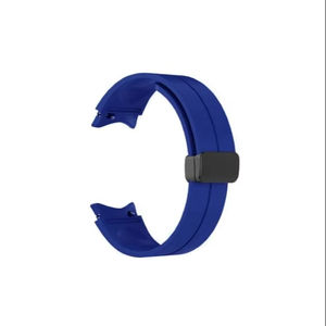 Correa de Reloj Deportiva Unisex GL001 Azul Marino Galaxy, Duradera, Transpirable, Ligera, Ajustable, Impermeable, de Silicona, 20-22mm, Acero Inoxidable - Product Image 1