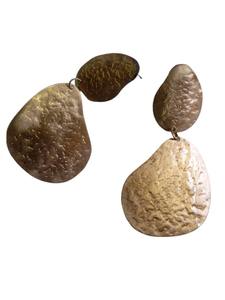 <b>ARTWORK</b> MAESTRO - Light weight brass earrings latest new arrival - trending article - Product Image 2