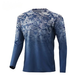 Camiseta de fútbol para hombre, logotipo personalizado, UPF 50 +, UV, manga larga, bloqueador solar, chaqueta con capucha para pesca, correr, deportes, protección solar - Product Image 2