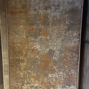 ขายดีพรม kreasyon พรมปูพื้นขายดีพรมตุรกีการออกแบบนามธรรมสไตล์เปอร์เซียเส้นใยวิสคอส - Product Image 1