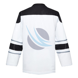 Custom Ice Hockey Jersey Color 100% <b>Polyester</b> Sports Team Training Wear for Adult Size Quick Dry Breathable Ice Hockey Jersey - Product Image 3