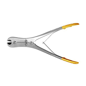 Half Gold Surgical Pin and Wire <b>Cutter</b> Tungsten Carbide Front and Side <b>Flush</b> Wire <b>Cutter</b> 18cm Made Stainless Steel Cheap Price - Product Image 5