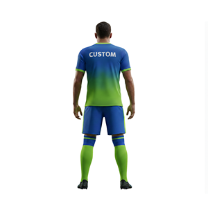 Maillot de football unisexe personnalisé, sublimation, impression numérique, logo d'équipe, tissu respirant à séchage rapide, manches courtes, personnalisable pour l'équipe - Product Image 6