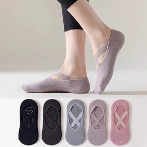 Calzini Professionali Traspiranti per Yoga alla Caviglia, Antiscivolo, Lavorati a Maglia per Donne, Principianti di Pilates, Sport Indoor, Danza e Balletto - Product Image 5