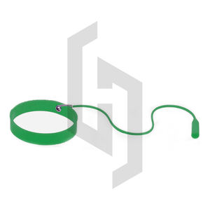 Pince à épiler pour Extension de cils, Bracelet vert - Product Image 1