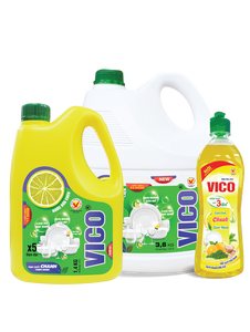 Liquide vaisselle au citron naturel VICO 3,6 kg x 4 bouteilles - Product Image 6