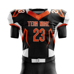 Ensembles de maillots de football américain sur mesure pour hommes, vêtements de sport de haute qualité, respirants et écologiques, avec logo au design unique, grande taille XL - Product Image 4