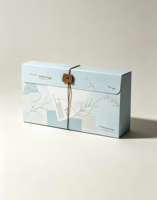 Boîte d'expédition personnalisée en papier kraft imprimé, écologique et recyclable, avec corde en cuir, pour cartes, bijoux et cadeaux de mariage