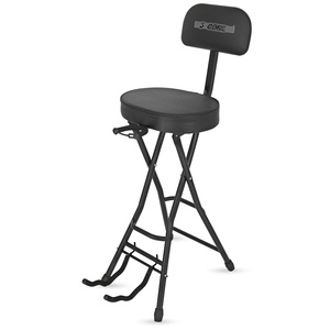 5Core Guitar <b>Stool</b> Adjustable Backrest Piano Chair 3.15" <b>Padded</b> Seat Music Stand - Product Image 2