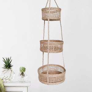 Panier de rangement pour légumes en herbe de mer, panier suspendu pour fruits en herbe de mer, fourniture directe d'usine - Product Image 2