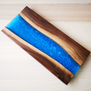 Customizable High Quality Resin Epoxy Serving <b>Tray</b> Elegant Rectangle Design for Versatile Use in Home Restaurant Hotel & <b>Nursery</b> - Product Image 6