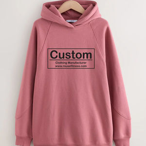 Sudadera con Capucha de Punto Ecológica Personalizada al por Mayor para Mujer, Talla Grande, Informal de Invierno, con Cordón y Logotipo - Product Image 1
