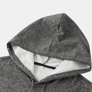 Sweat à capuche surdimensionné vintage 100% coton pour hommes 350 Gsm polaire lourde sans ficelle DTG imprimer fournisseur d'hiver - Product Image 5