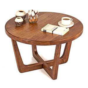 Table basse en bois massif, design portable, surface élégante pour un salon moderne - Product Image 2