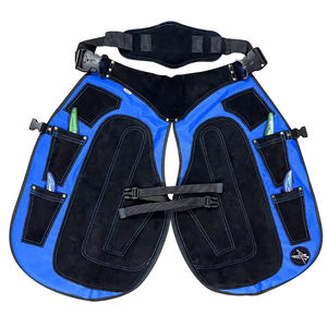 Delantal de herrador de bajo peso con soporte trasero y acolchado de espuma EVA Los mejores delantales de herrador con múltiples bolsillos con relleno de espuma - Product Image 1