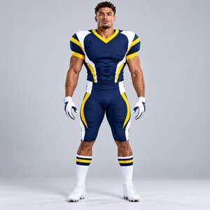 Uniforme de Fútbol Americano Personalizado con Tela Resistente y Estilo Profesional para Clubes, Academias y Ligas - Product Image 1