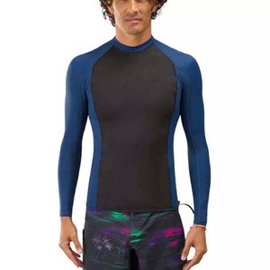 Maillot de surf pour homme de haute qualité, confortable et respirant, avec broderie ou impression de logo personnalisé, bicolore en polyester/coton - Product Image 2