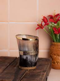 Portavelas de cuerno de búfalo Natural de ágata de alta calidad, decoración de artículos de fiesta hechos a mano, cuerno de tamaño mediano de estilo Animal pulido - Product Image 3