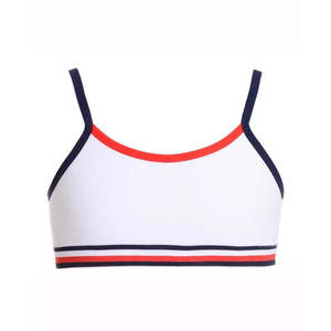 Reggiseno senza cuciture goffrato Tommy Hilfiger per bambine e ragazze, bianco, taglia 6-7 - Product Image 1