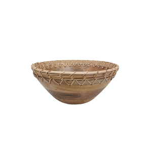 Premium Eco-Friendly Customized Wooden Fruit Bowl Natural Finish for Kitchen & <b>Tabletop</b> Food/Snacks Serving Handmade - Product Image 3