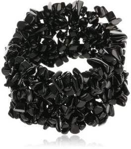 Chip <b>Bracelet</b> Natural Black Tourmaline Chip <b>Bracelet</b> <b>Crystal</b> Stone Chip <b>Bracelet</b> Gemstone <b>Women</b> Colorful Natural <b>Crystal</b> - Product Image 3