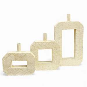 Juego de Jarrones de Nácar Natural al por Mayor, Porta Flores Artesanales para Interiores Contemporáneos de Vietnam - Product Image 1