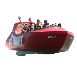 Alesta Marine Luxe Spark Jet Boot Rode Nieuwe Fiber Glas Leisure Entertainment Speed Boot Beste Kwaliteit Blauwe Oceaan Zee Lake rivier