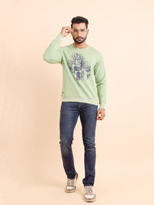 เสื้อสเวตเตอร์ผ้าฝ้ายพรีเมี่ยมของผู้ชายมีฮู้ดทันสมัยเหมาะสำหรับชุดลำลองออกกำลังกายในยิมและความสบายในฤดูหนาว - Product Image 2