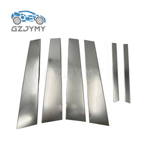 Cubierta embellecedora de Pilar <span class=keywords><strong>B</strong></span> de aluminio para coche para <span class=keywords><strong>mercedes</strong></span>-<span class=keywords><strong>benz</strong></span> W221 <span class=keywords><strong>Clase</strong></span> S, embellecedor personalizable, tira decorativa de acero inoxidable - Product Image 1