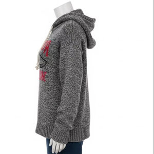 Sudadera con Capucha de Punto para Mujer, Algodón y Poliéster, Estampado por Transferencia de Calor, Estilo Casual, Ropa Urbana, Proveedor Mayorista Global - Product Image 2