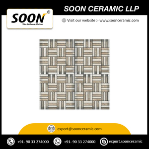 Best Quality Rustic Design 300x300 Digital Parking Porcelain <b>Floor</b> Tiles with <b>Matte</b> Finish Non-Slip & Acid-Resistant - Product Image 3