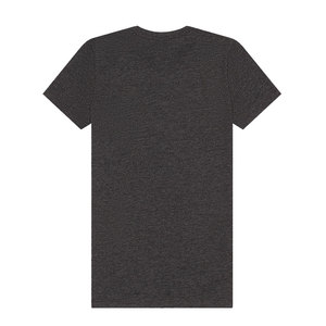Camiseta Personalizada para Mujer, Cuello Redondo Profundo, Corte Ajustado, 100% Algodón, Negra, Color Sólido - Product Image 6