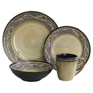 Offre Spéciale couleur nordique glaçure marbre or jante vaisselle ensembles vaisselle Vaisselle Assiette en céramique de porcelaine Vaisselle Sûr - Product Image 3
