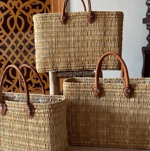 Handmade Moroccan Leather Backpack Genuine Brown Cowhide Drawstring Bag, Artisan Travel & Everyday <b>Rucksack</b> - Product Image 1