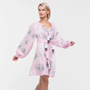 Blusa de mujer, blusa de lino, Top bohemio hecho a mano, bordado tradicional ucraniano y manga de gran tamaño, Top de lino campesino personalizado - Product Image 1