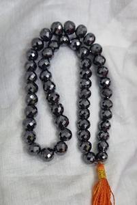 ลูกปัดเพชรมอยส์ซอไนต์สีดำขนาด9ถึง10มม. - Product Image 3