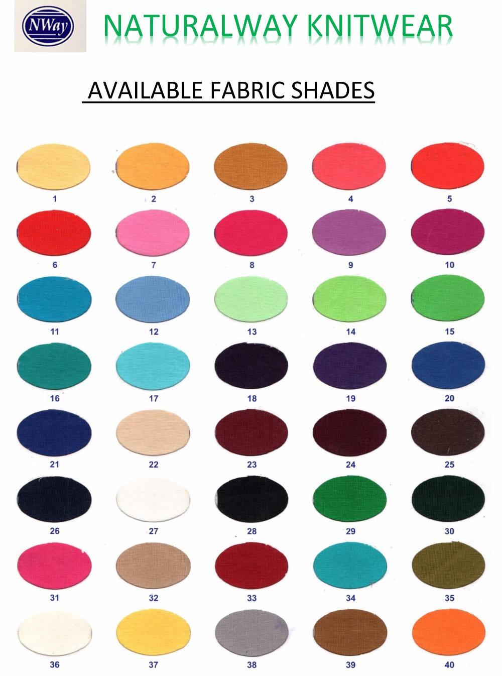 As Per Customer Request Color (or) Pantone Number
