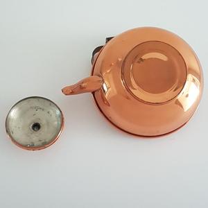 Tetera de cobre para servir té de camareros con agarre de madera Tetera de Metal de Venta caliente Tetera de Metal decorativa en oferta especial - Product Image 6