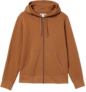 Chaqueta cortavientos con cremallera para hombre, impermeable, con capucha, para la lluvia, exterior, para senderismo, ligera - Product Image 1