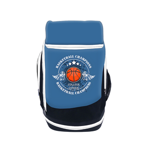 Sac à dos d'équipe personnalisé par sublimation, souple, pliable, avec fermeture éclair, pour le sport, l'entraînement, l'école, les voyages, en Cordura, avec logo SBP-0042 - Product Image 1