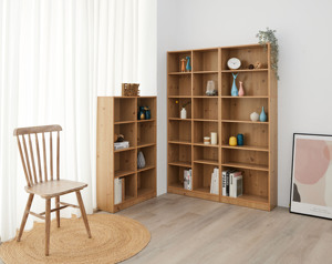 12-grid <b>Solid</b>-core Adjustable <b>Bookcase</b> Adopts E1 Board - Product Image 6