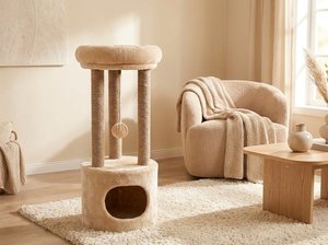 ที่นอนแมวแบบตั้งพื้น Atlanta Cloud Perch พร้อมความสบายอย่างอ่อนโยน - Product Image 5