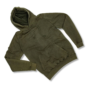 Sudadera vintage de gran tamaño con logotipo, venta al por mayor, sudaderas con capucha de lavado ácido para mujer, ropa profesional personalizada, Sudadera con capucha de lavado ácido para mujer - Product Image 4