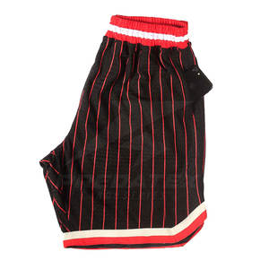 Pantalones cortos de gimnasio de verano para hombre de poliéster 100% de alta calidad, cintura elástica de Color personalizado, patrón sólido, pantalones cortos de malla de uso informal para adultos - Product Image 2