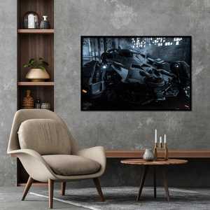 โปสเตอร์แบทแมนปะทะซูเปอร์แมนพร้อมภาพบาตโมบิลสำหรับตกแต่งสำนักงานและอุปกรณ์เสริม - Product Image 2