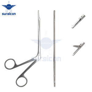Instrumento quirúrgico de acero inoxidable para mordedura de 19 cm y 1,2mm de alta calidad, fórceps de cirugía Nasal Manual, Mol de corte Nasal Struycken - Product Image 2