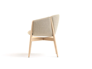 Sillón de comedor de madera de lujo moderno personalizable, muebles de sala de estar interior para dormitorio u hotel disponibles en varios tamaños - Product Image 3