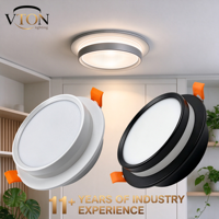 Fabricant sur mesure, nouveau design, boîtier de downlight encastré GX53, support de lampe en aluminium, luminaire de plafond, accessoires d'éclairage