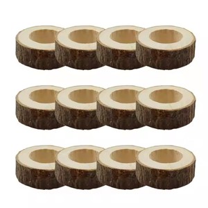 Porte-anneau de serviette rond fait à la main de haute qualité avec durabilité à long terme pour décor de maison et de fête de restaurant - Product Image 2