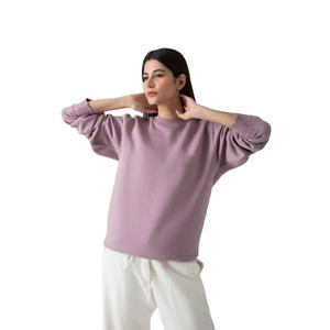 Sudaderas de mujer de último diseño sudaderas de invierno de lana bordadas e impresas personalizadas de alta calidad para niñas a la venta - Product Image 1